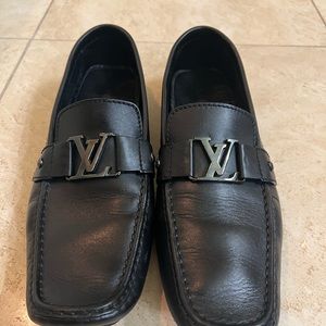 Louis Vuitton slip on loafers, excellent condition with dust bag. Size 12